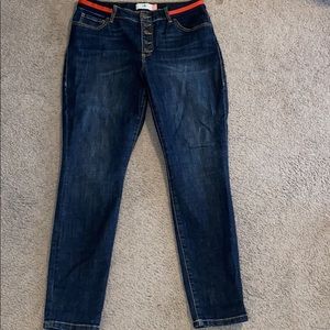 Cabi Button Fly Skinny